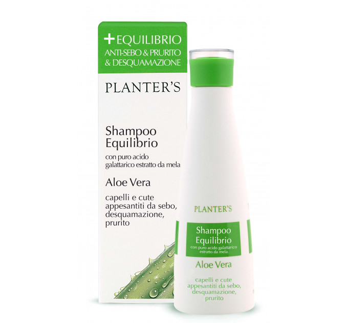 Регулирующий шампунь для жирных волос с Алоэ Вера PLANTER'S Balancing Shampoo